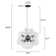 Mablean 12 - Light Dimmable Sputnik Sphere Chandelier