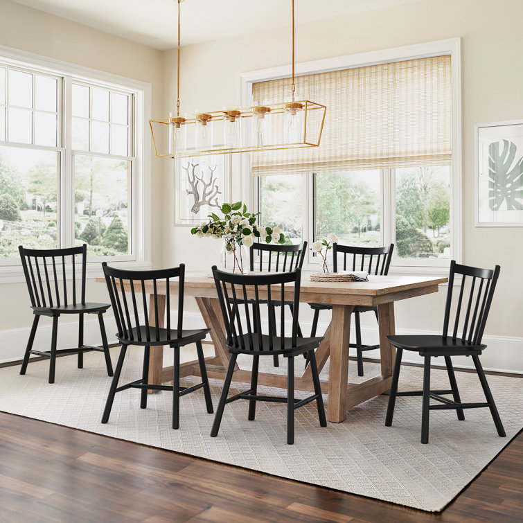 Solid Wood Windsor Back Side Chair