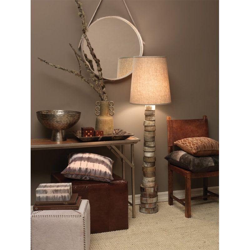 Flat Leather Wall Mirror