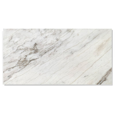 12*24 Snow Mountain Marble Wall Tiles - Fs Textured Elevate Your Corridor, Kitchen Decor Finished Transform Living Room, Corridor Walls Into 