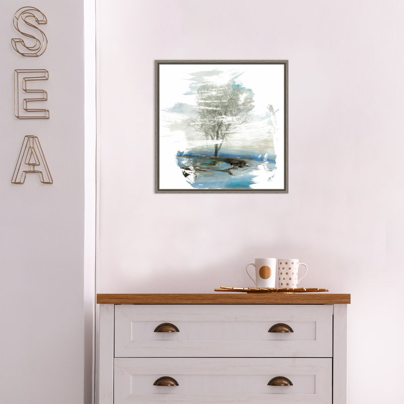 « moonlight kingdom » par pi gallerie-impression sur toile flottante, Encadré gris, H 16 po x l 16 po x P 1,875po
