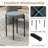 Jordayn Upholstered Counter Stool with Metal Frame-1174884551