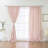 Aard Linen Semi Sheer Curtain Single Panel-33678566