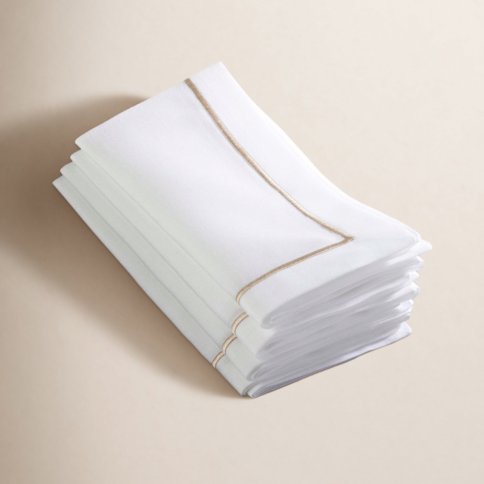 Odelle Reversible Napkin, Golden Champagne