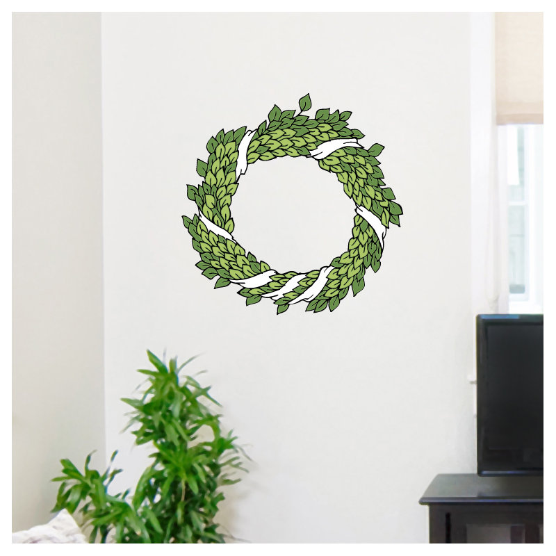 Adhésif décoratif couronne, H 18 po x l 18 po