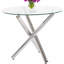 Jeremy Round Glass Top Dining Table