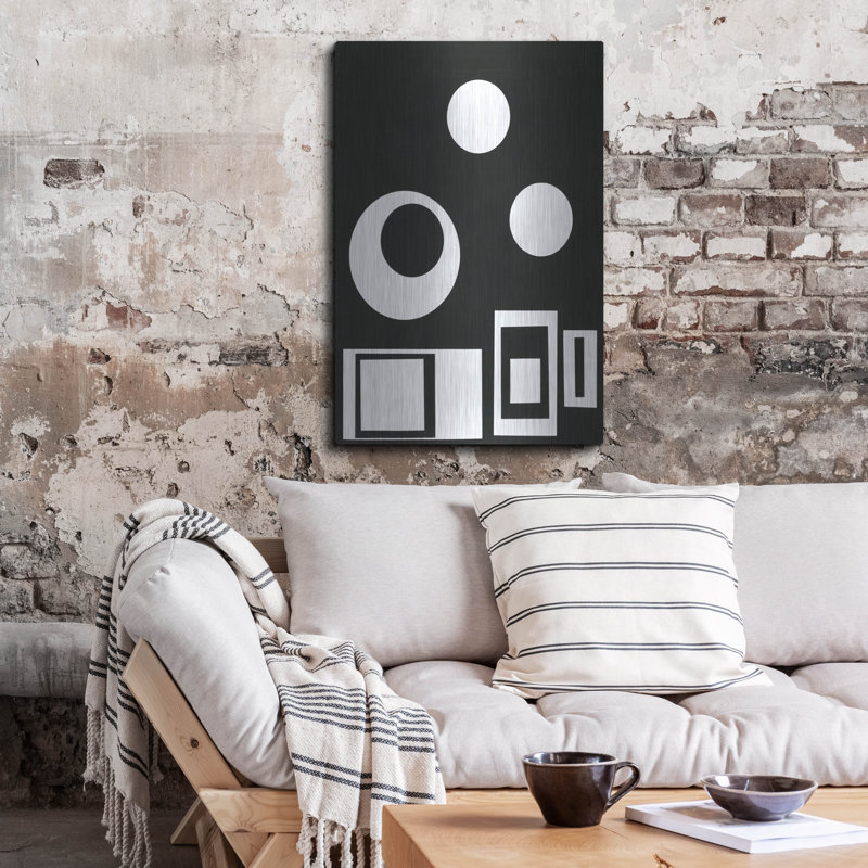 «Prestige VI» par Regina Moore, art mural en métal, H 36 po x l 24 po