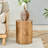 Simple Wood Grain Cylindrical Coffee Table