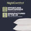 NightComfort Silky Soft Microfibre Medium Support Pillows