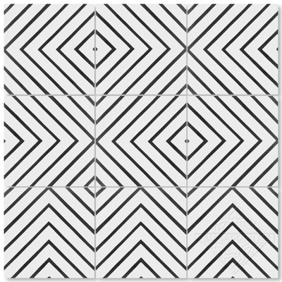 Labyrinth 7.87 in. x 7.87 in. Matte Tile