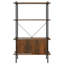 Ellaruth 130 cm H x 80 cm W Steel Geometric Bookcase-218407806