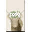«Floral Crown Cow» par Lucille Price - Peinture-65863745-65863746