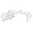 Black L-Shaped Solid Wood Executive Desk, Office desk-158748676-158748679