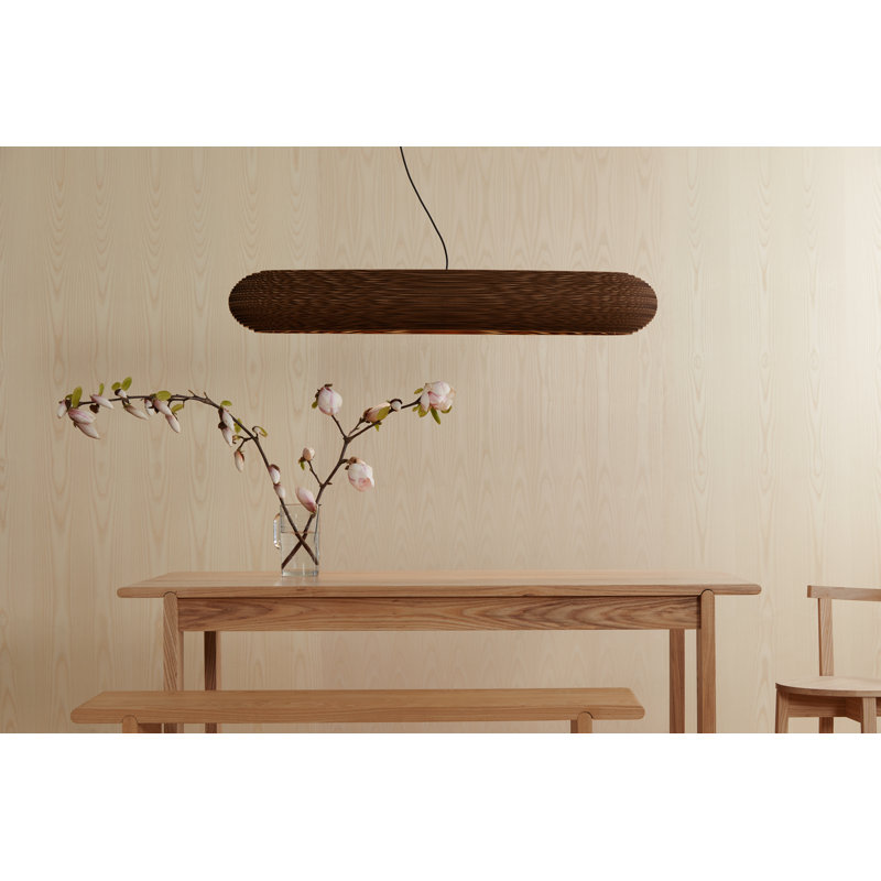 Scraplights Linear Disc Pendant, Natural