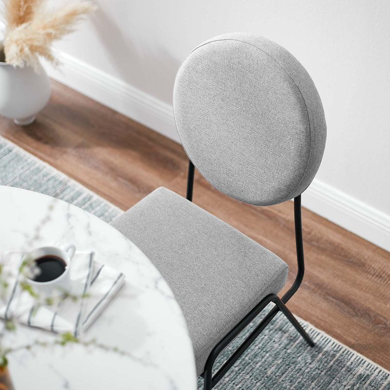 Chaises d'appoint Craft Performance de Modway, Noir, 2, Polyester gris clair