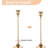 Candlestick Holders Taper Candle Holders, Set Of 3 Candle Stick Holders Set, Brass Gold Candlestick Holder Set, Vintage Modern Decorative Centerpiece For Table Mantel Wedding Housewarming Gift