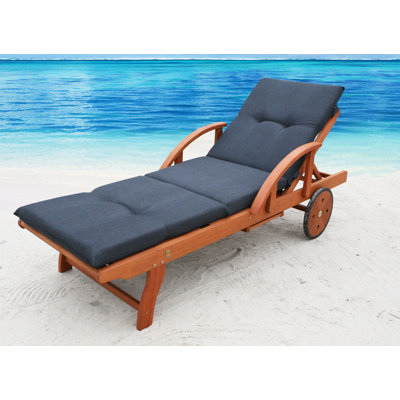 Sun Lounger Seat/Back Cushion