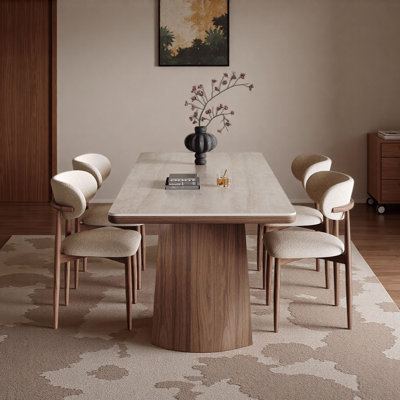 Walnut Sintered Stone Table