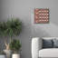  «Kuba Canvas Mat 1 Blush C» par Sue Schlabach, art mural sur toile, 18 po x 18 po