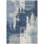 Tapis abstrait intérieur / extérieur lavable à la machine Skiljo ACN2347-1195917691