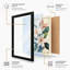Cream Bloom Study Botanical - Framed Print-734056343-734056341