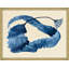 Horizontal Indigo Seagrass 1 Print