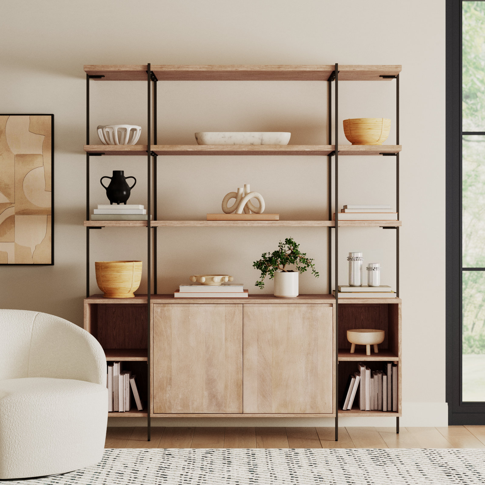 Etagere Storage Bookcase