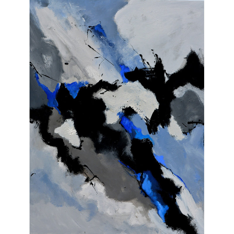 Abstrait 886150 par Pol Ledent - Peinture, H 32 po x l 24 po, Toile tendue