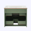 Meuble-lavabo mural 2 tiroirs-77019874