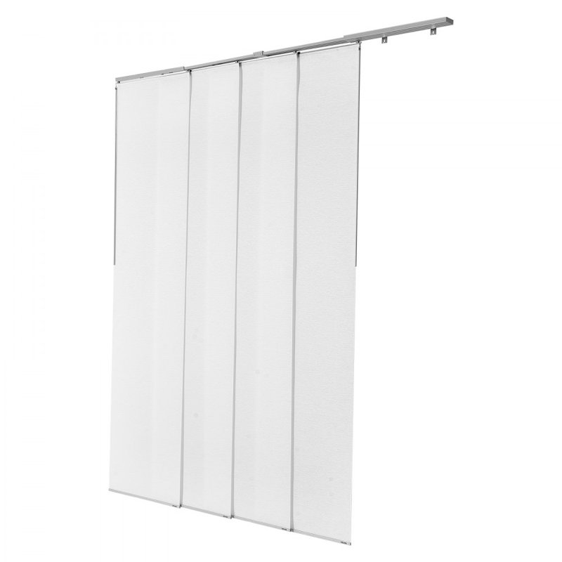 Semi Sheer Vertical Blind, White