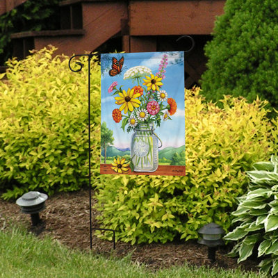Drapeau de jardin Sunshine Bouquet Spring