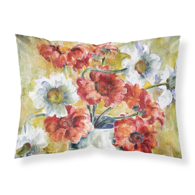 Taie d’oreiller floral