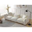 Espace de vie moderne beige Mid-Century 3 - siège épais et dossier de canapé élégant, design confortable