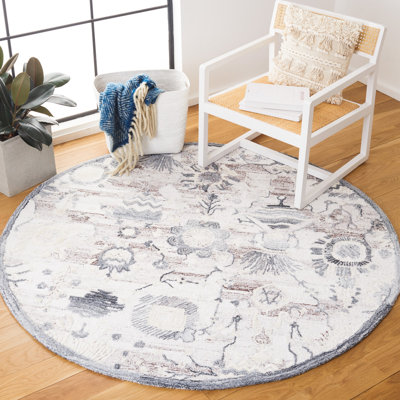 Glamour Hand Tufted Performance Floral Rug
