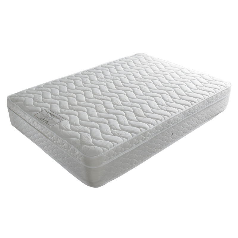 Basque White Noise Open Coil Mattress, Super King