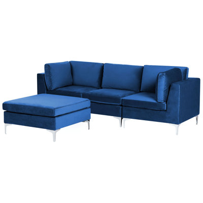 Millings 3 Seater Velvet Sofa