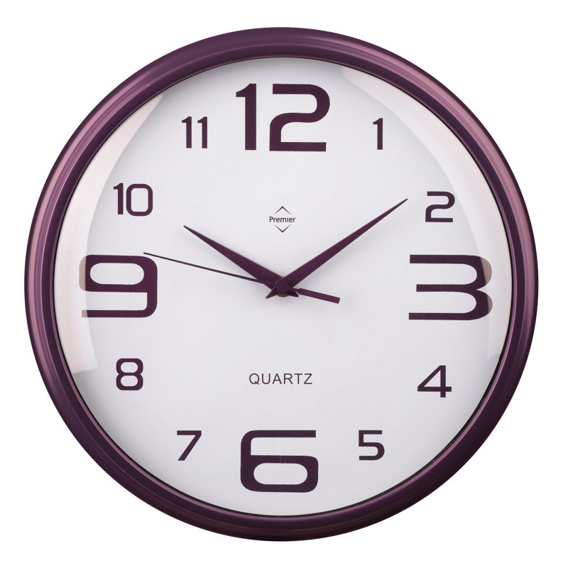 Wall Clock, Lime Green, Small