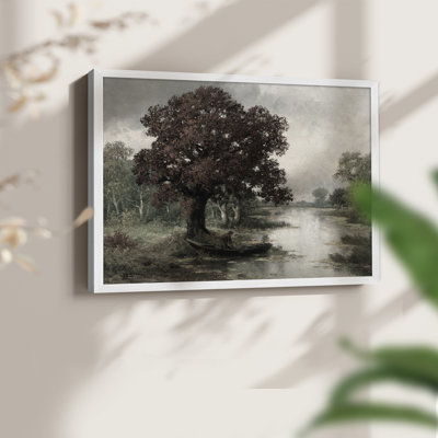 Paysages rétro-CECCI - reproduction encadrée