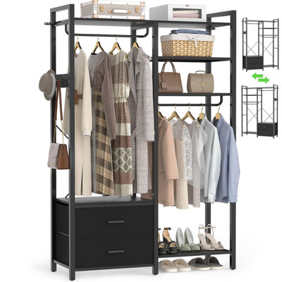 115.06 cm Clothes Rack