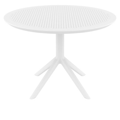 Aylssa Round Outdoor Dining Table , 41.3'' in. W 41.3'' in. D