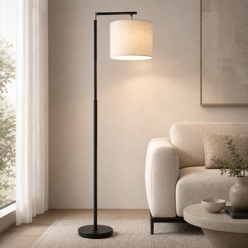 Lampe sur pied arquée réglable 64 po 64 po
