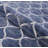 Sultan Geometric Trellis Dusk Blue Performance Area Rug-25536385