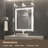 LED Lighted Bathroom / Vanity Mirror with Brightness Adjustable, Memory Function, Anti-fog-457156277