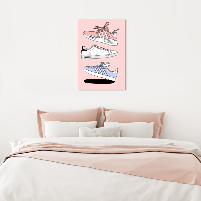 Collection Sneaker - Impression sur toile, H 24 po x l 16 po x P 1,5 po, Toile tendue