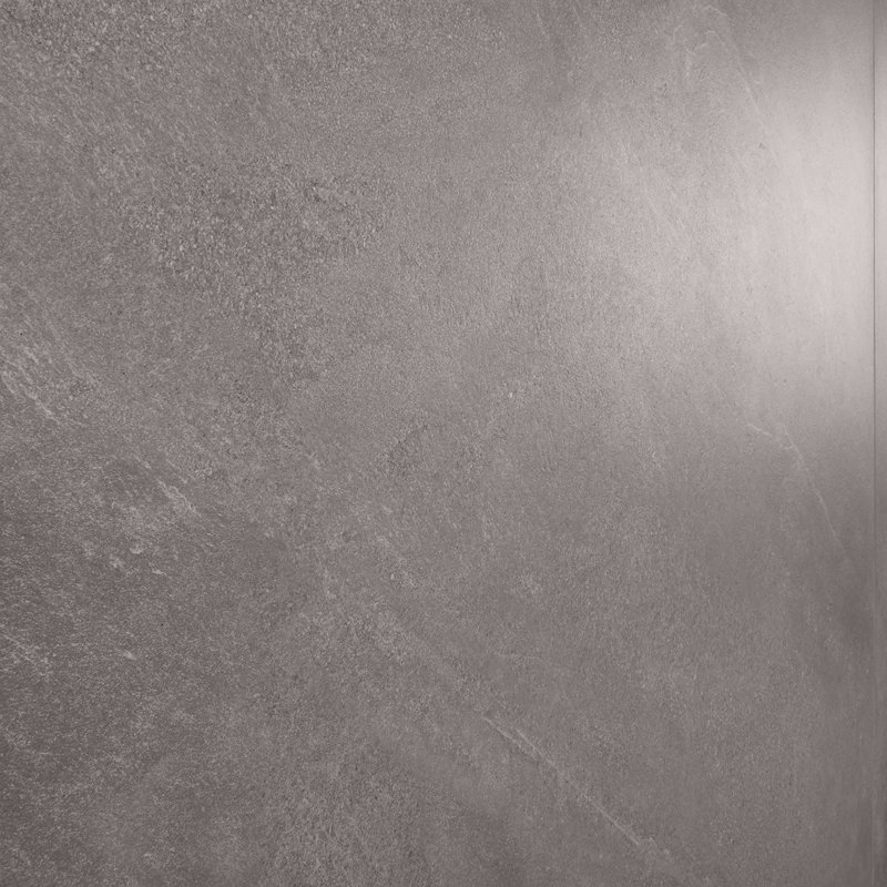 Era 48x48 Matte Textured Limestone Look Porcelain Tile, Slate Gray