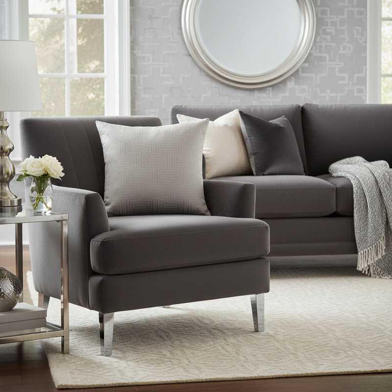 Casey Square Pillow Cover & Insert