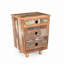 Table de bout en bois recyclé