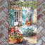 Judith Yates Courtyard Cat Ceramic Picture Tile 300X200