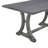 Shanequah 6-Piece Farmhouse Dining Table Set, Rectangular Trestle Table and 4 Upholstered Chairs & Bench for Dining Room,dining room set,dinning table set-895771832-895771839-895771838