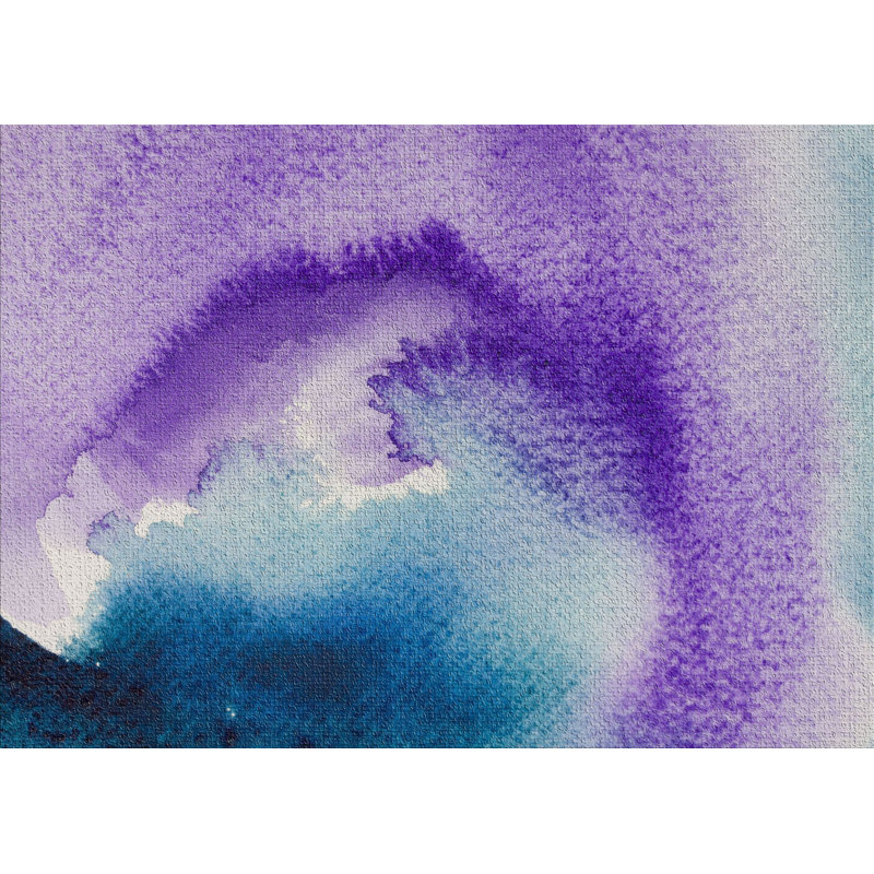 Abstract Indoor Rug, Rectangle 5' x 7'